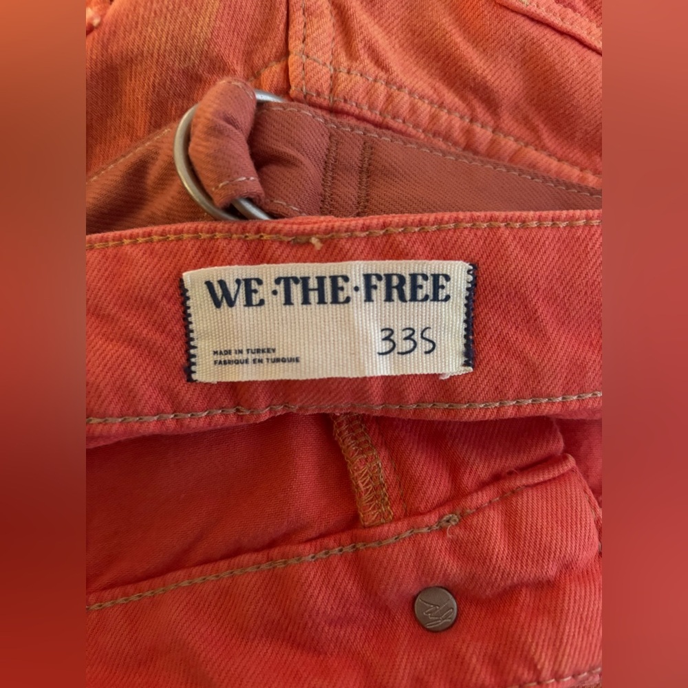NWT We The Free Waterfalls Baggy Wide Leg Jeans Size 33 - Picture 5 of 6